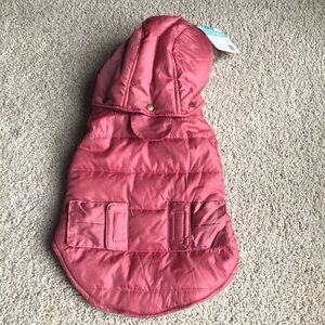 DUSTY ROSE DOG COAT